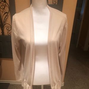 Lovely tan cardigan